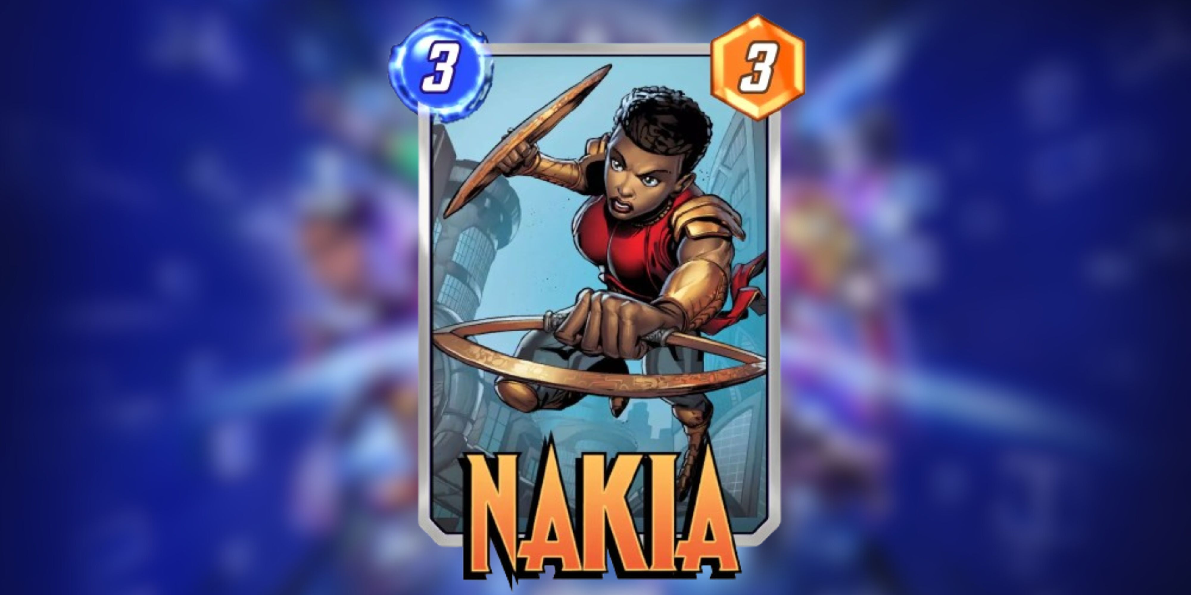 a variant of nakia in marvel snap.