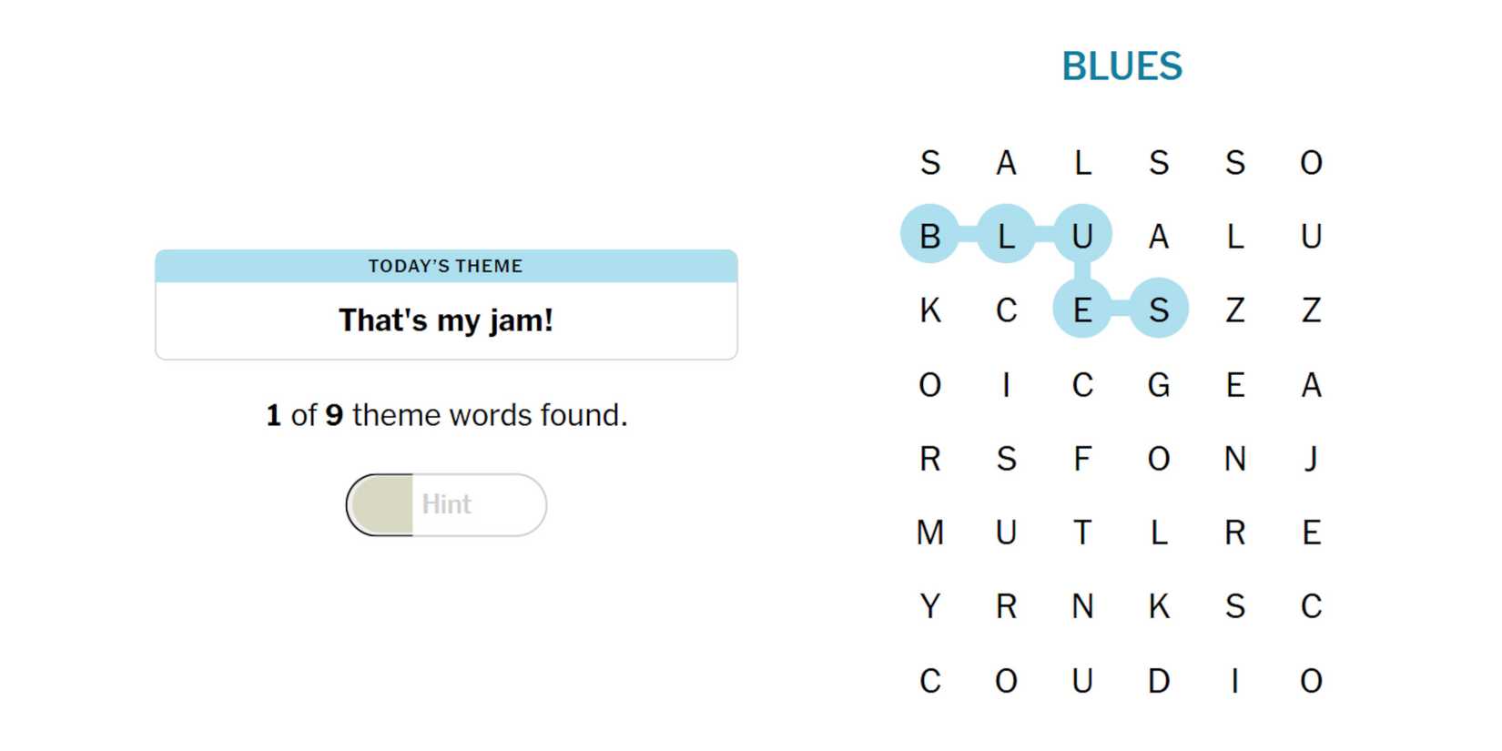 New York Times Games Strands puzzle solution for June 28, 2024