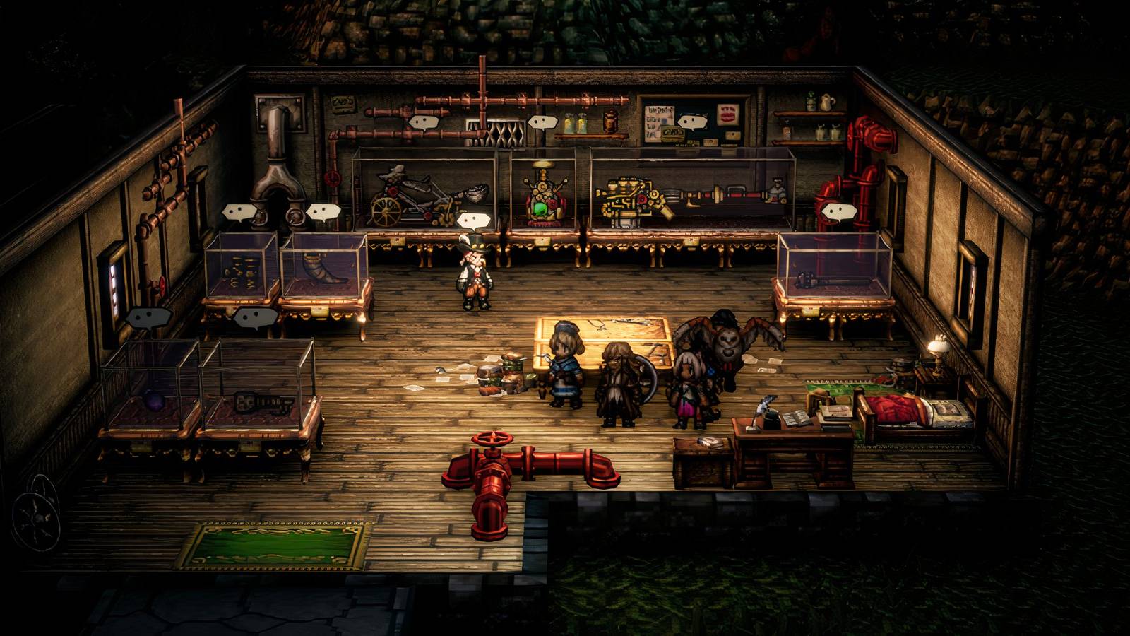 Octopath Traveler 2 Inventor House