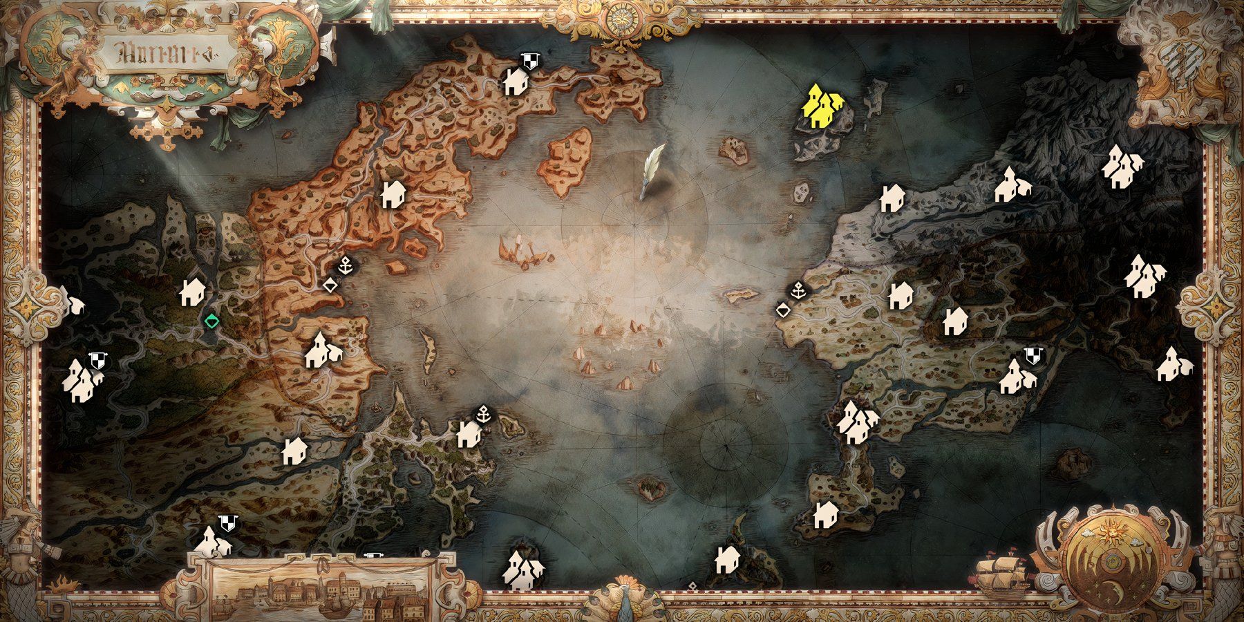 Octopath Traveler 2 Map