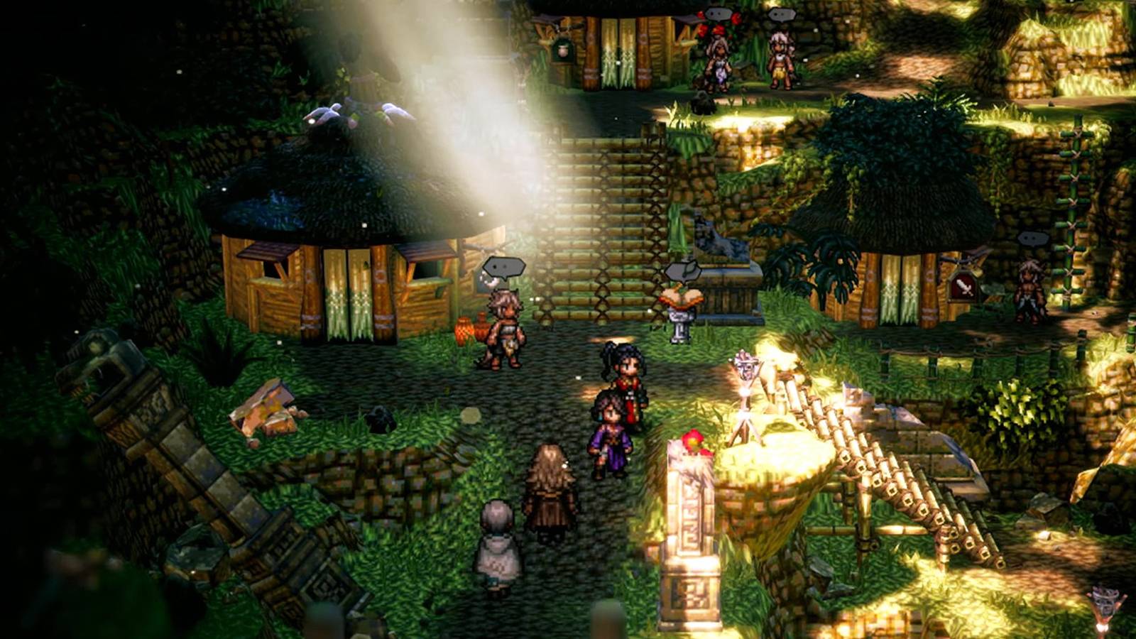 Octopath Traveler 2 - Nameless Village