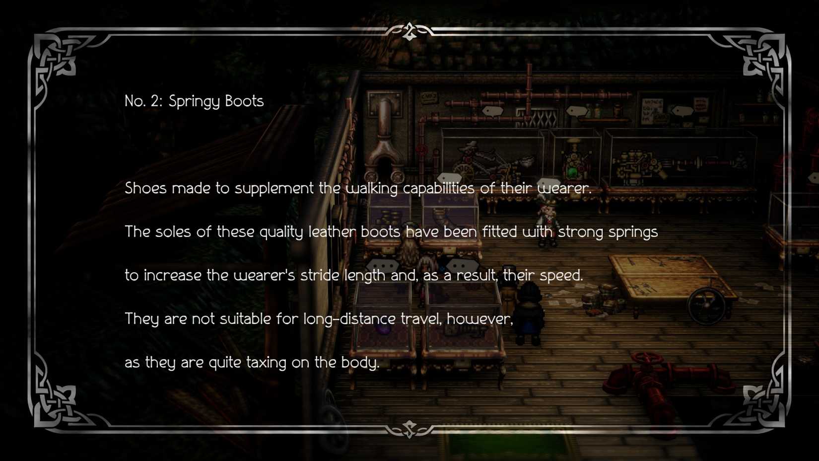 Octopath Traveler 2 Springy Boots