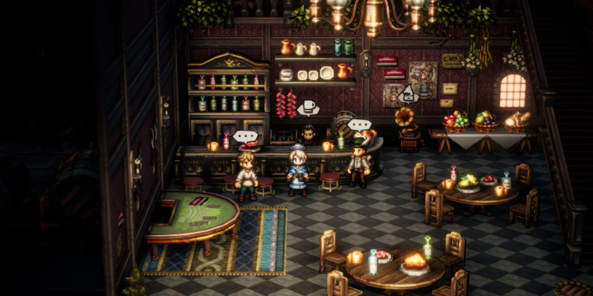 Octopath Traveler 2 - Tavern's Barkeeper