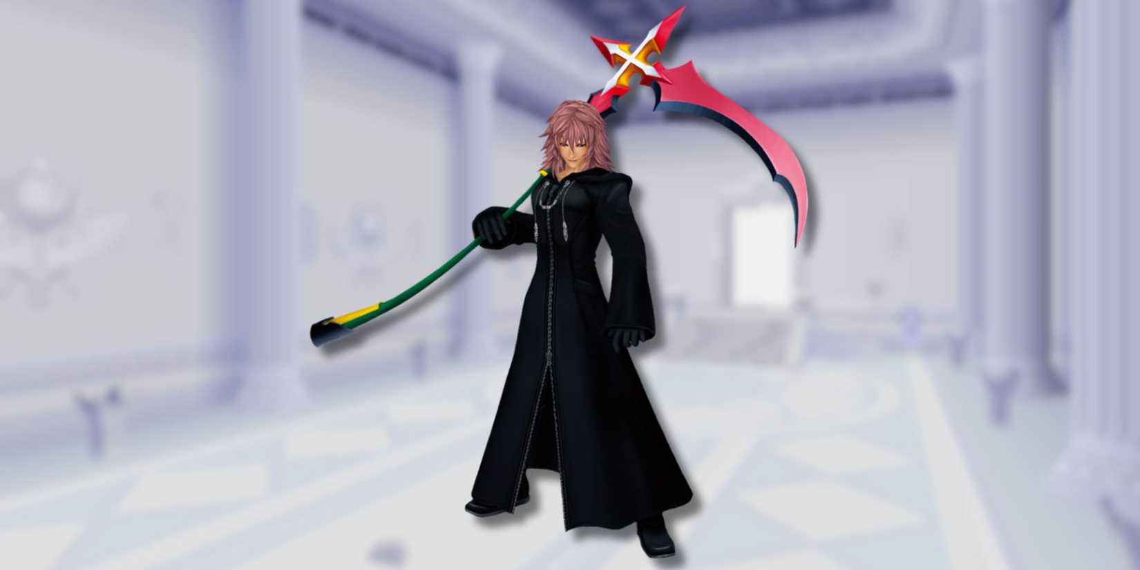 Official render of Marluxia, from Kingdom Hearts Re: Chain of Memories.