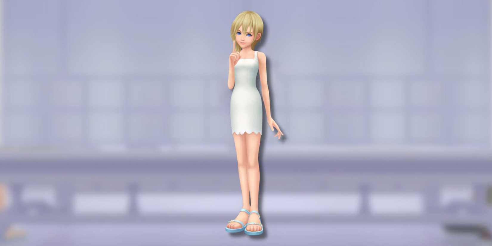 Official render of Naminé, from Kingdom Hearts 2.