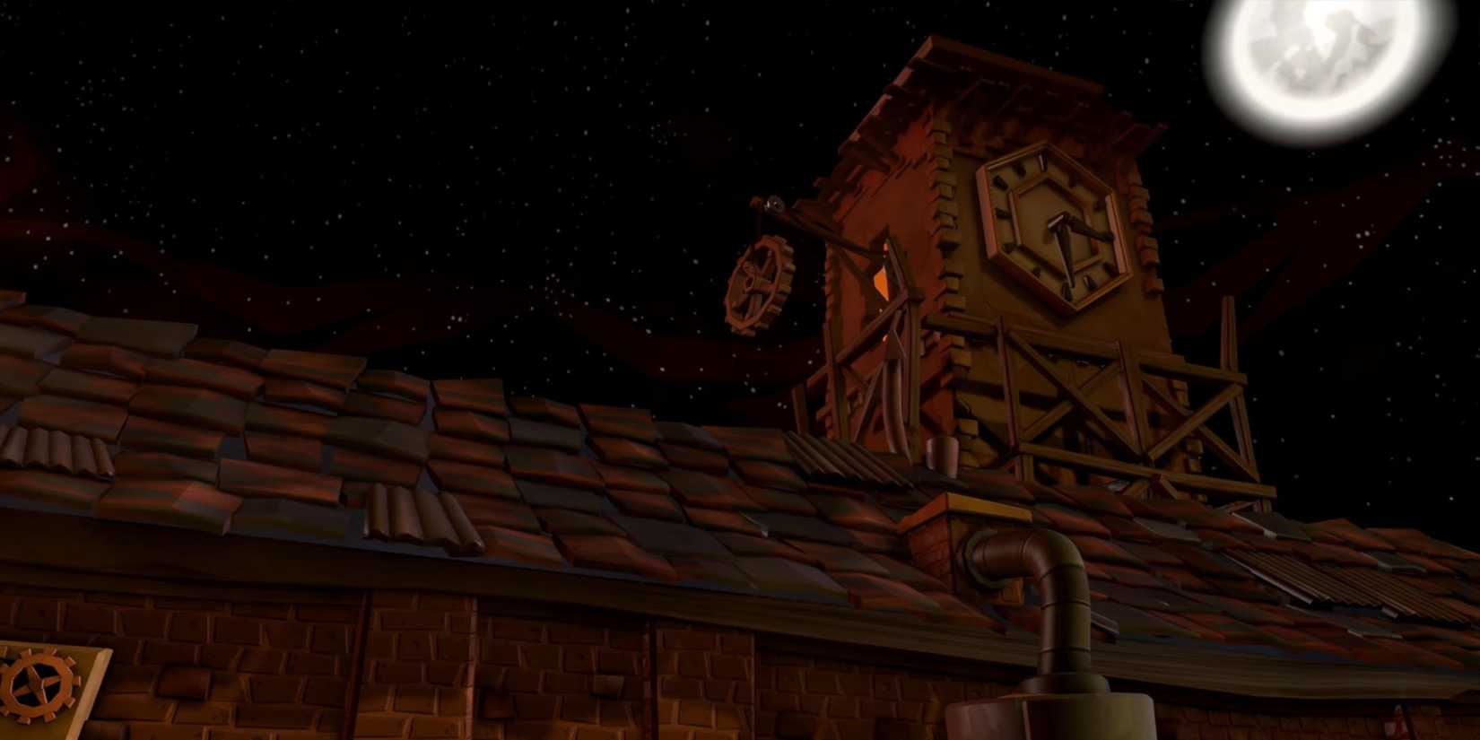 Old Clockworks Luigi Mansion 2 HD