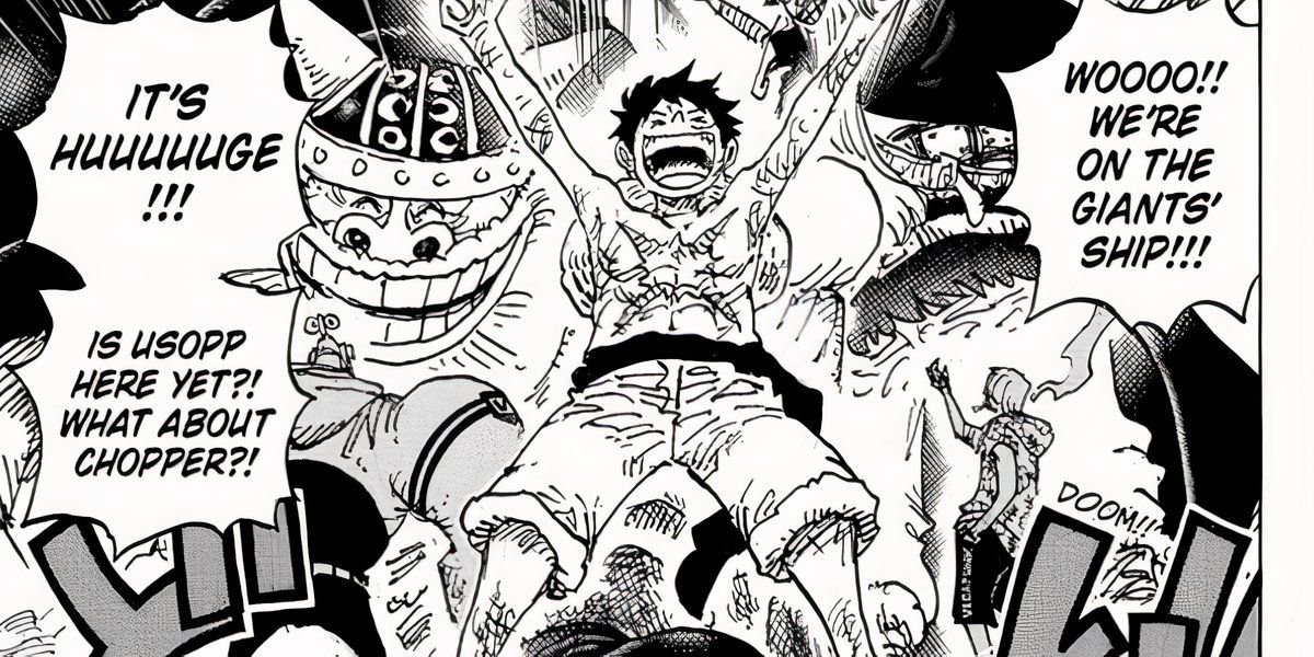 One Piece 1118 Luffy And Elbaf Giants 