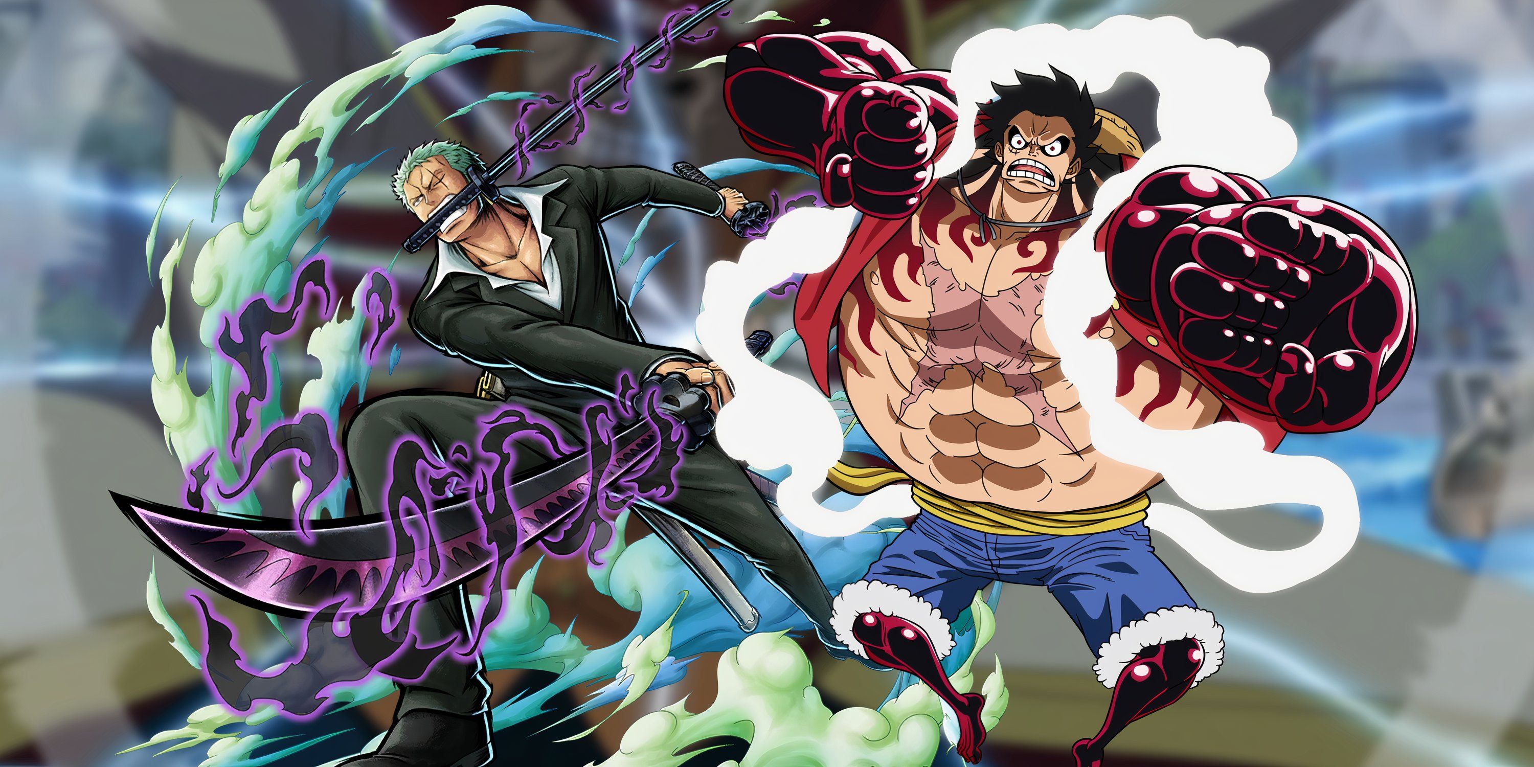 One Piece 5 Strong Attacks That Never End Fights Luffy Gear 4 Zoro - Featured