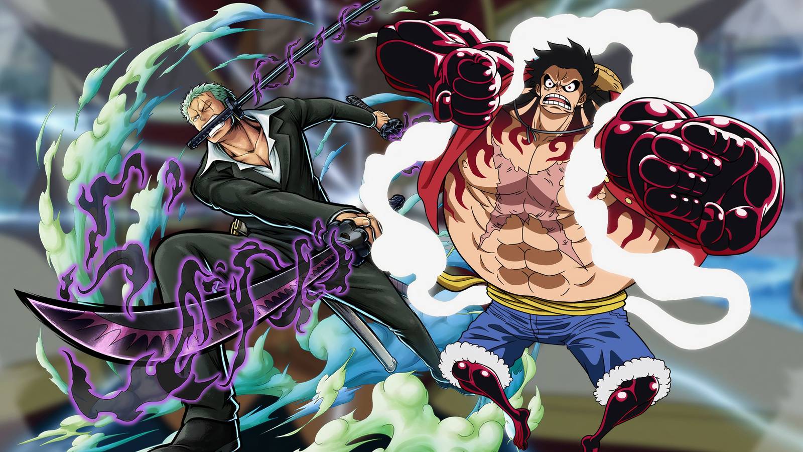 One Piece 5 Strong Attacks That Never End Fights Luffy Gear 4 Zoro - Featured