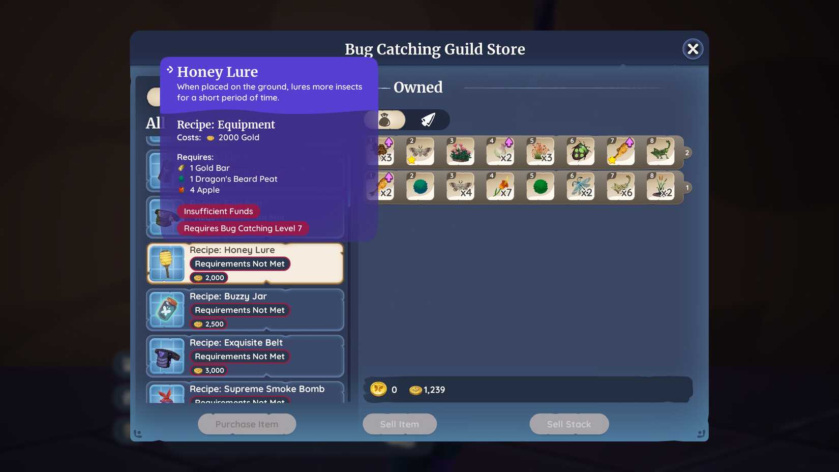 Image of the Honey Lure in Palia