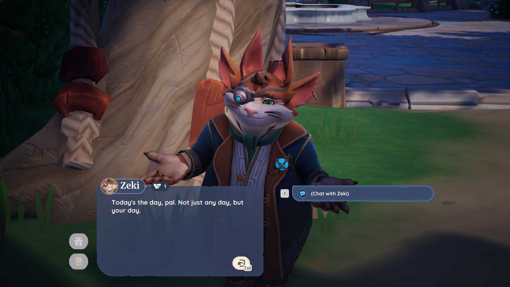 Image of the character Zeki in Palia