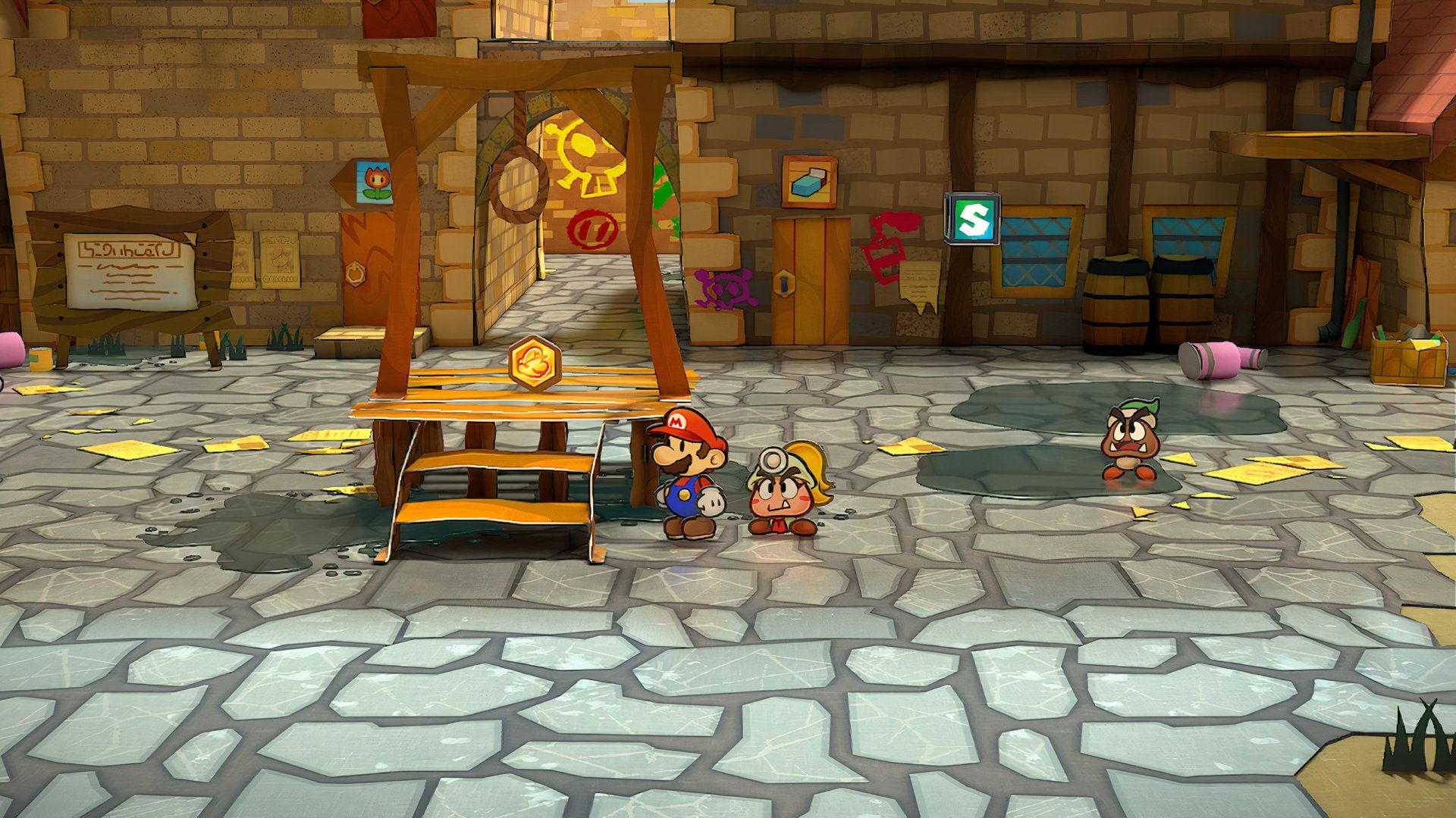 Paper Mario: The Thousand-Year Door - Gold Medal in Rogueport