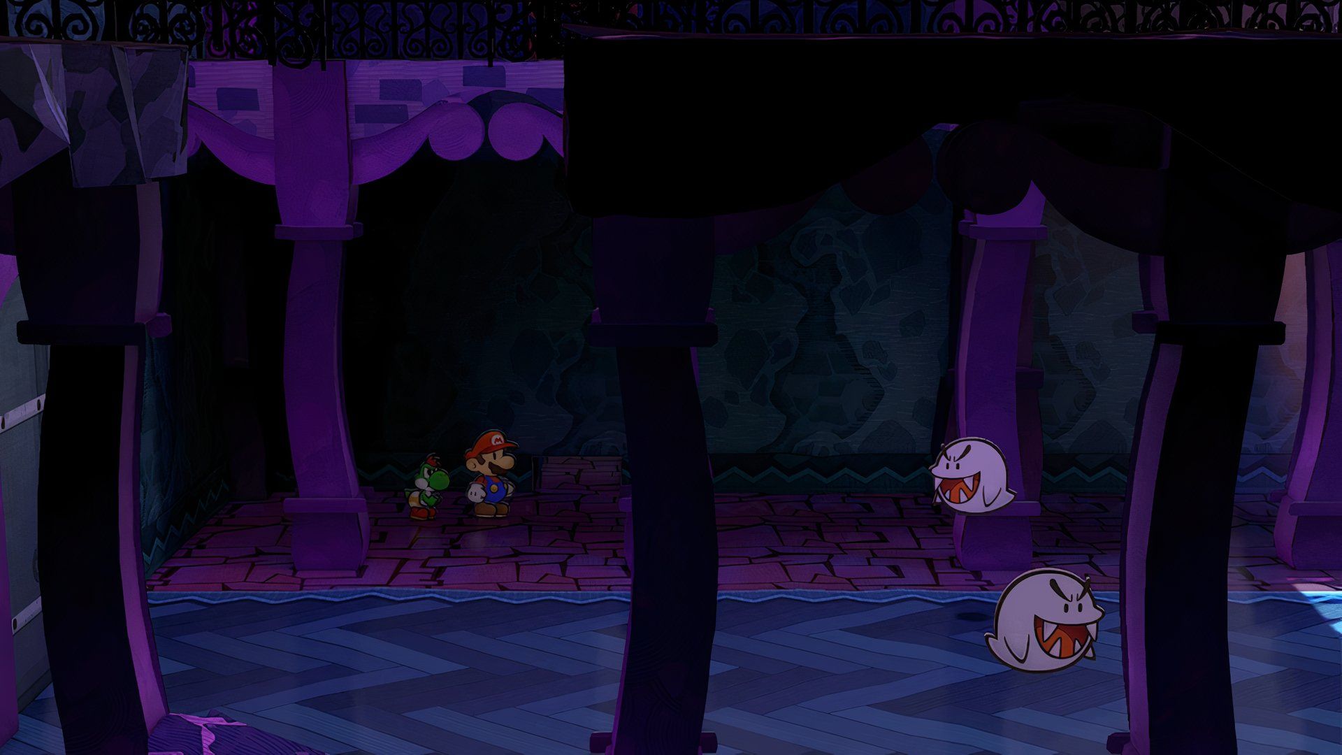 Paper Mario: The Thousand-Year Door - Secret Entrance to Maitre Delish Cookbook in Creepy Steeple