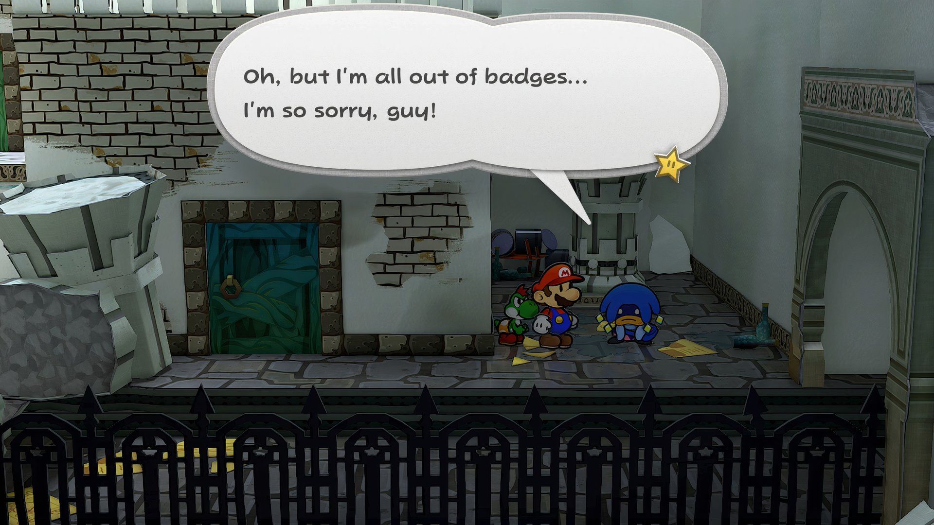 Paper Mario: The Thousand-Year Door - Dazzle All Out of Badges