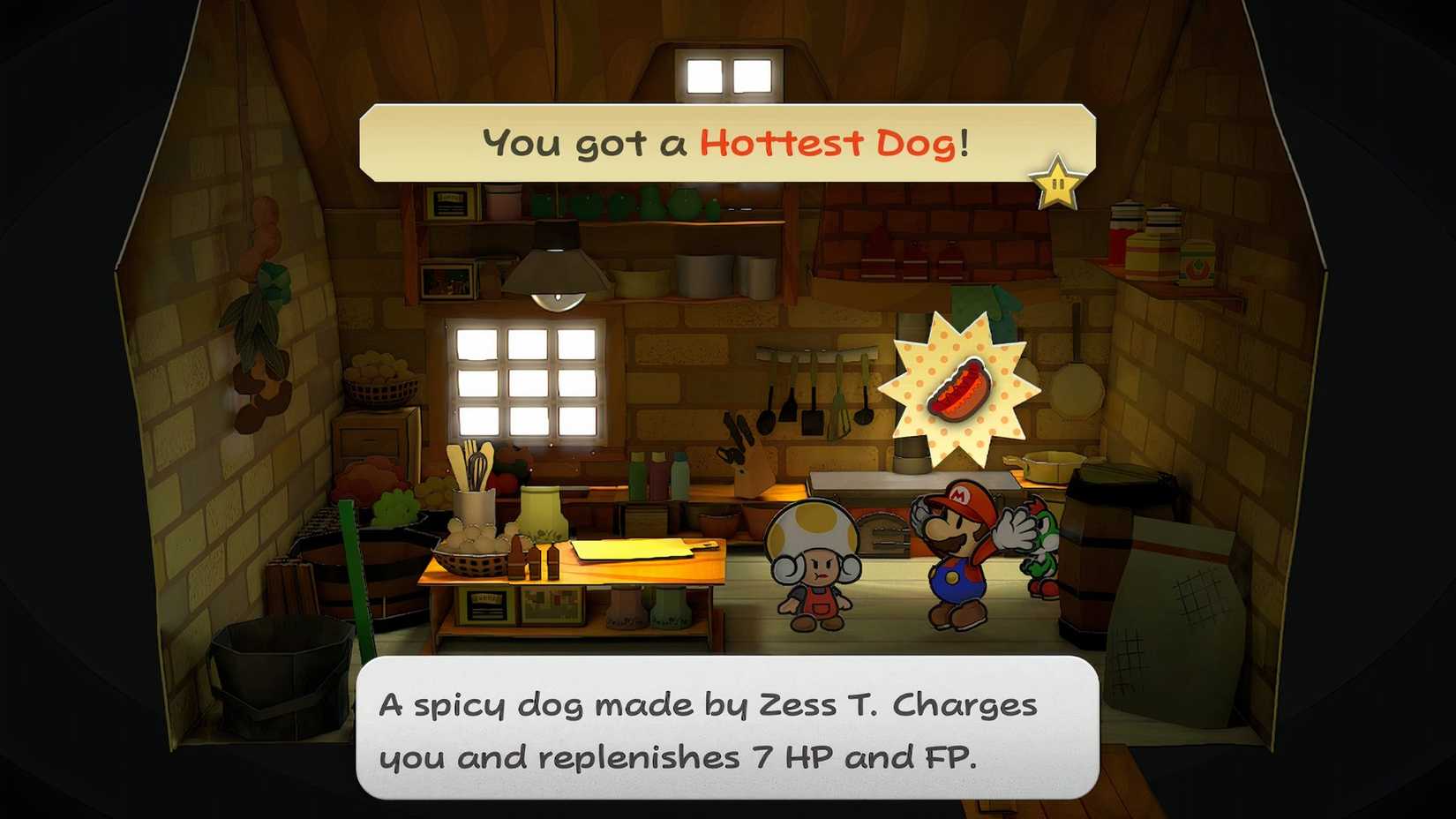 Paper Mario: The Thousand-Year Door - Zess T. Cooks Up the Hottest Dog