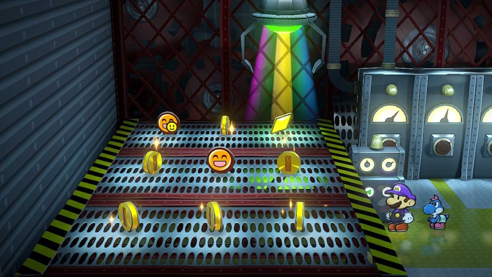 Image of the star piece on the crane machine in Paper Mario TTYD