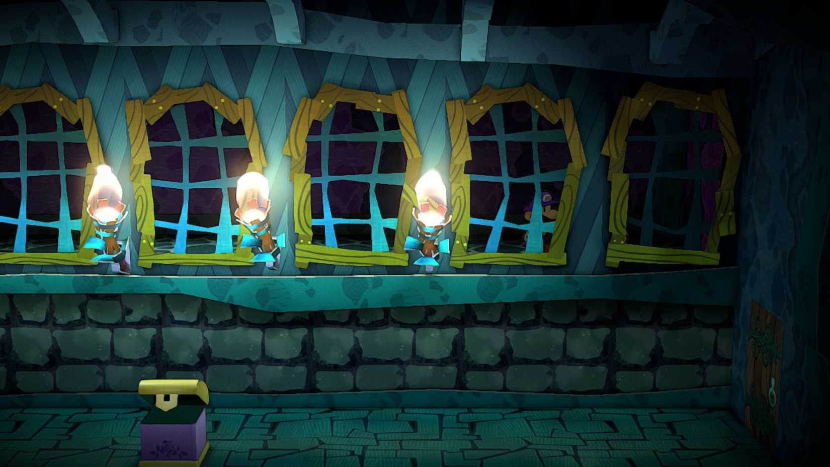 Image of the location of a star piece underneath Creepy Steeple in Paper Mario TTYD