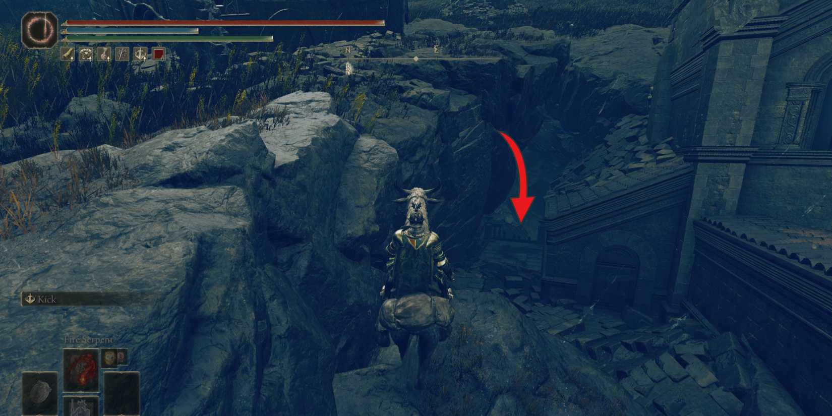 path to bonny village from moore ruins in elden ring shadow of the erdtree