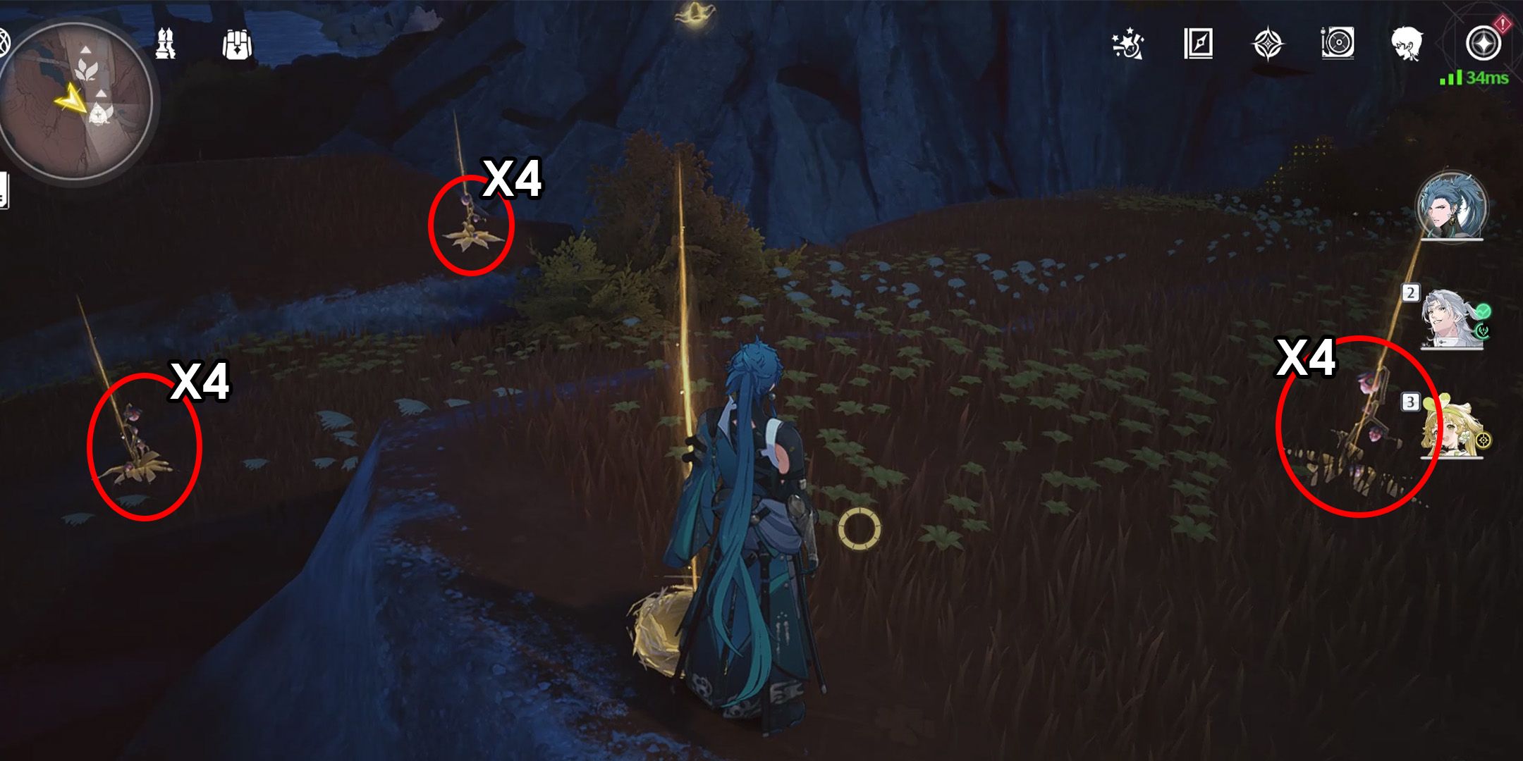 Wuthering Waves: Pavo Plum Locations (Luminous Shore)