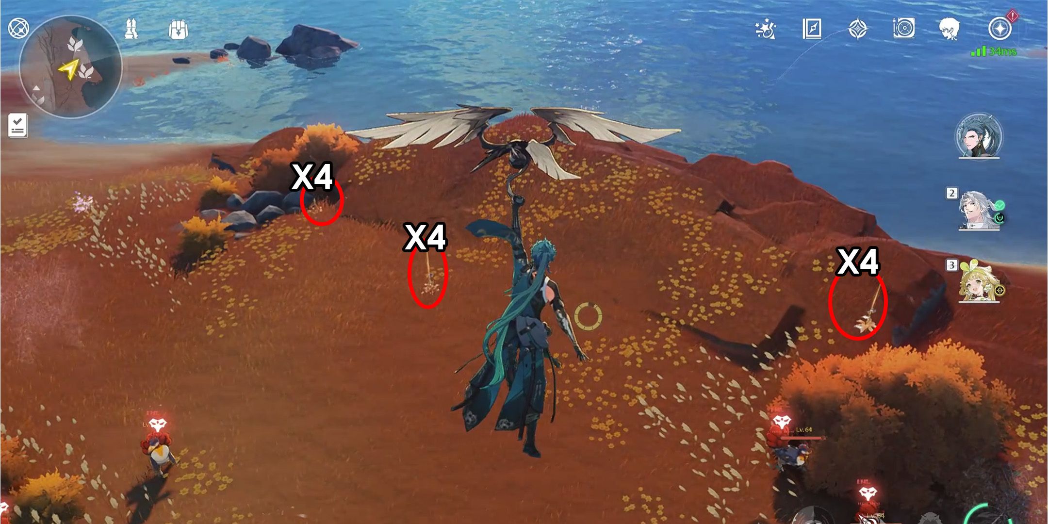 Wuthering Waves: Pavo Plum Locations (Luminous Shore)