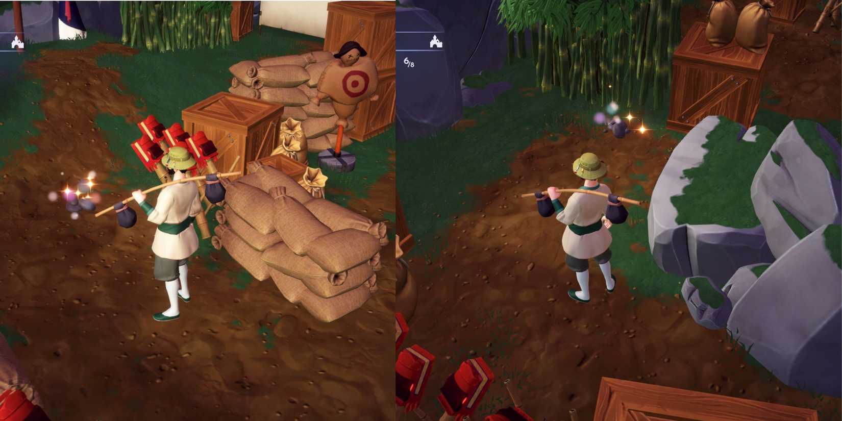 pebble locations the defender's training quest ddv