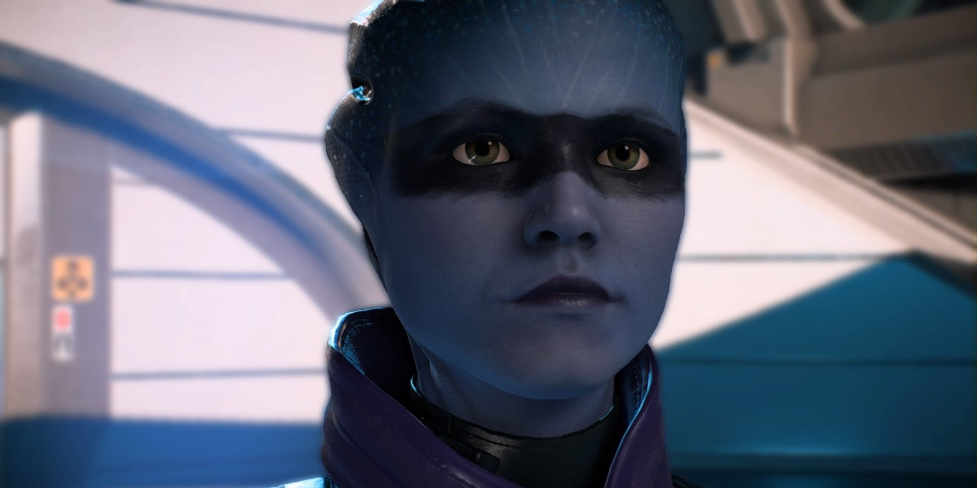 Peebee on the Tempest in Mass Effect Andromeda