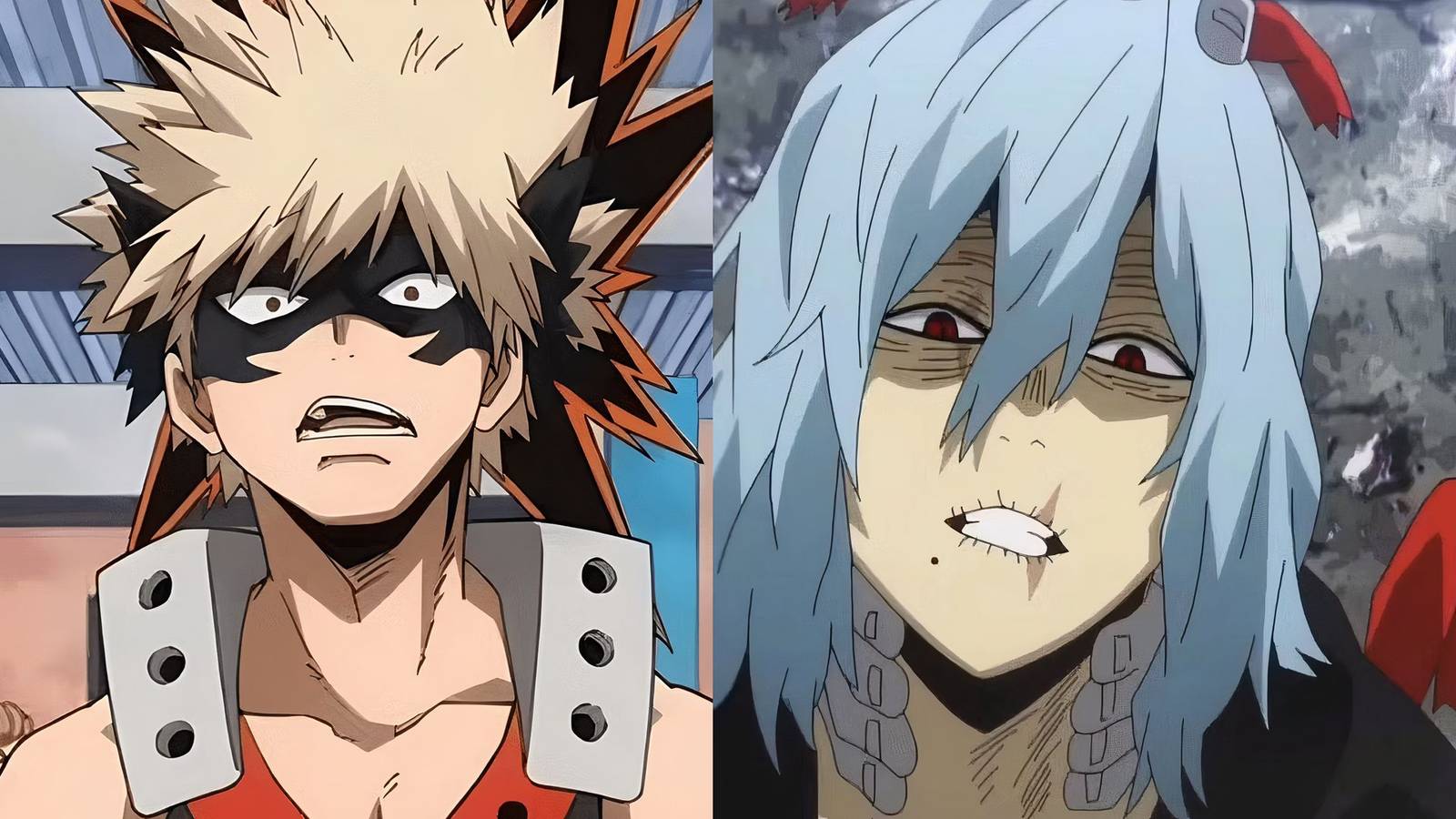 A Split Image Of People Who Hate Deku The Most In My Hero Academia