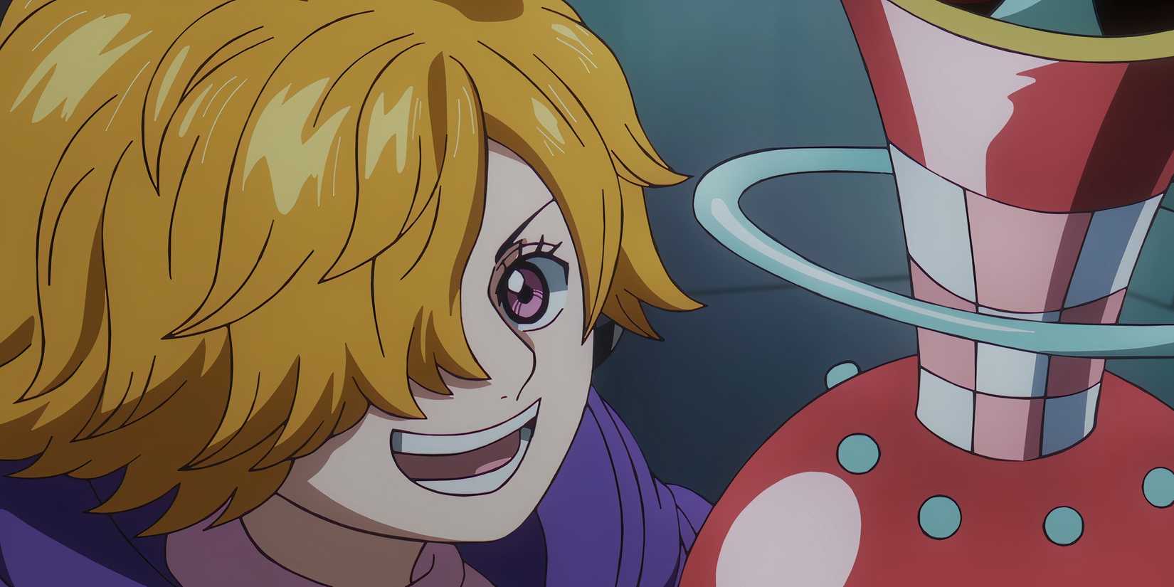 Lilith holding a weapon in One Piece