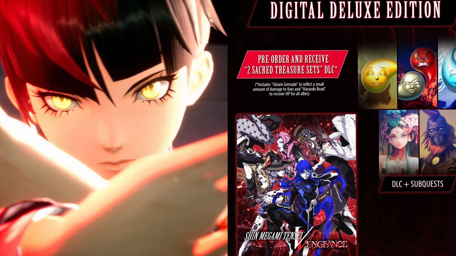 Featured Shin Megami Tensei V: Vengeance - All Editions & Pre-Order Bonuses