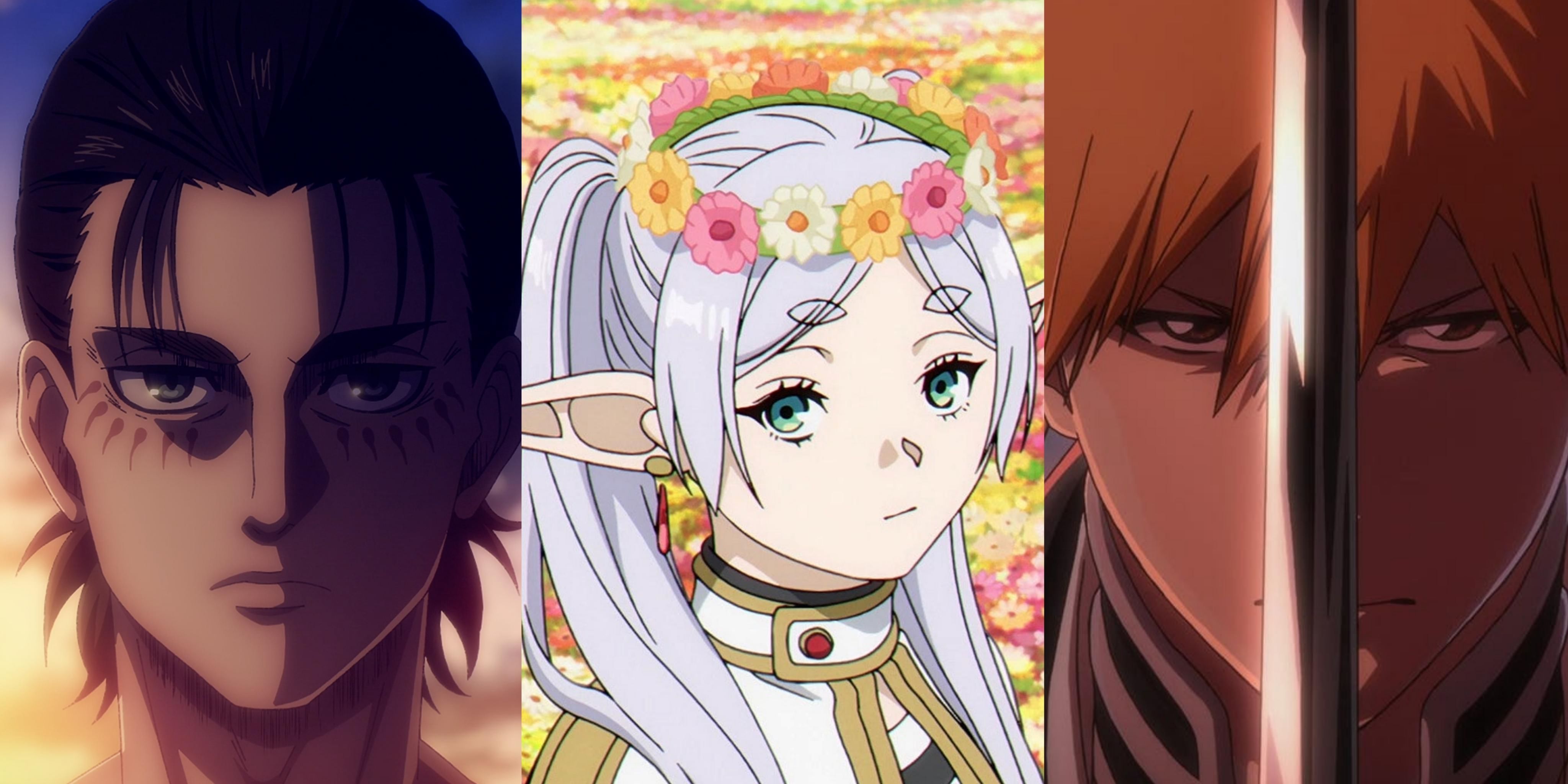 Featured 7 Highest Rated Anime According To MyAnimeList Eren Ichigo Frieren