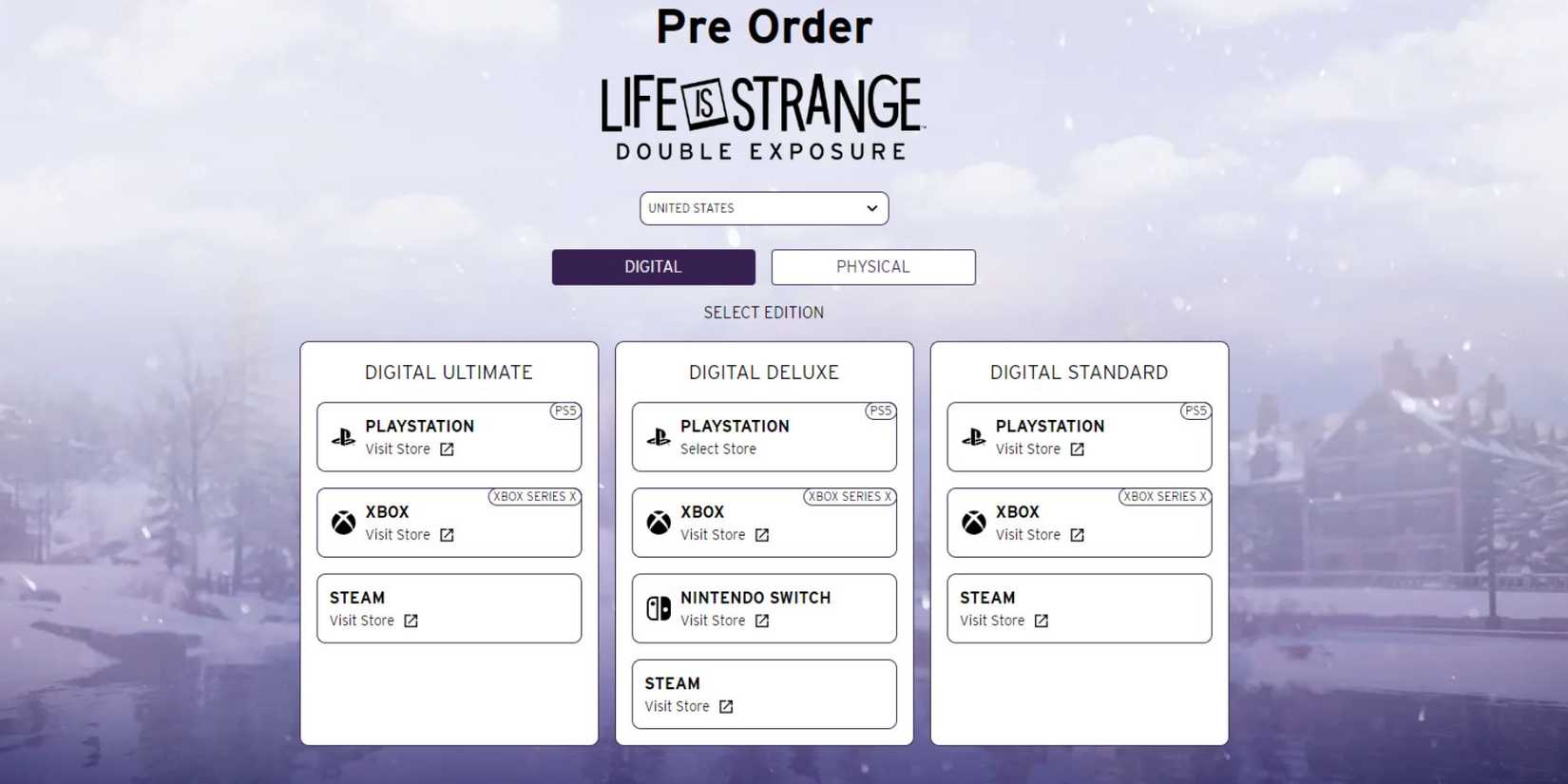 Life is Strange Double Exposure Pre Orders for Editions