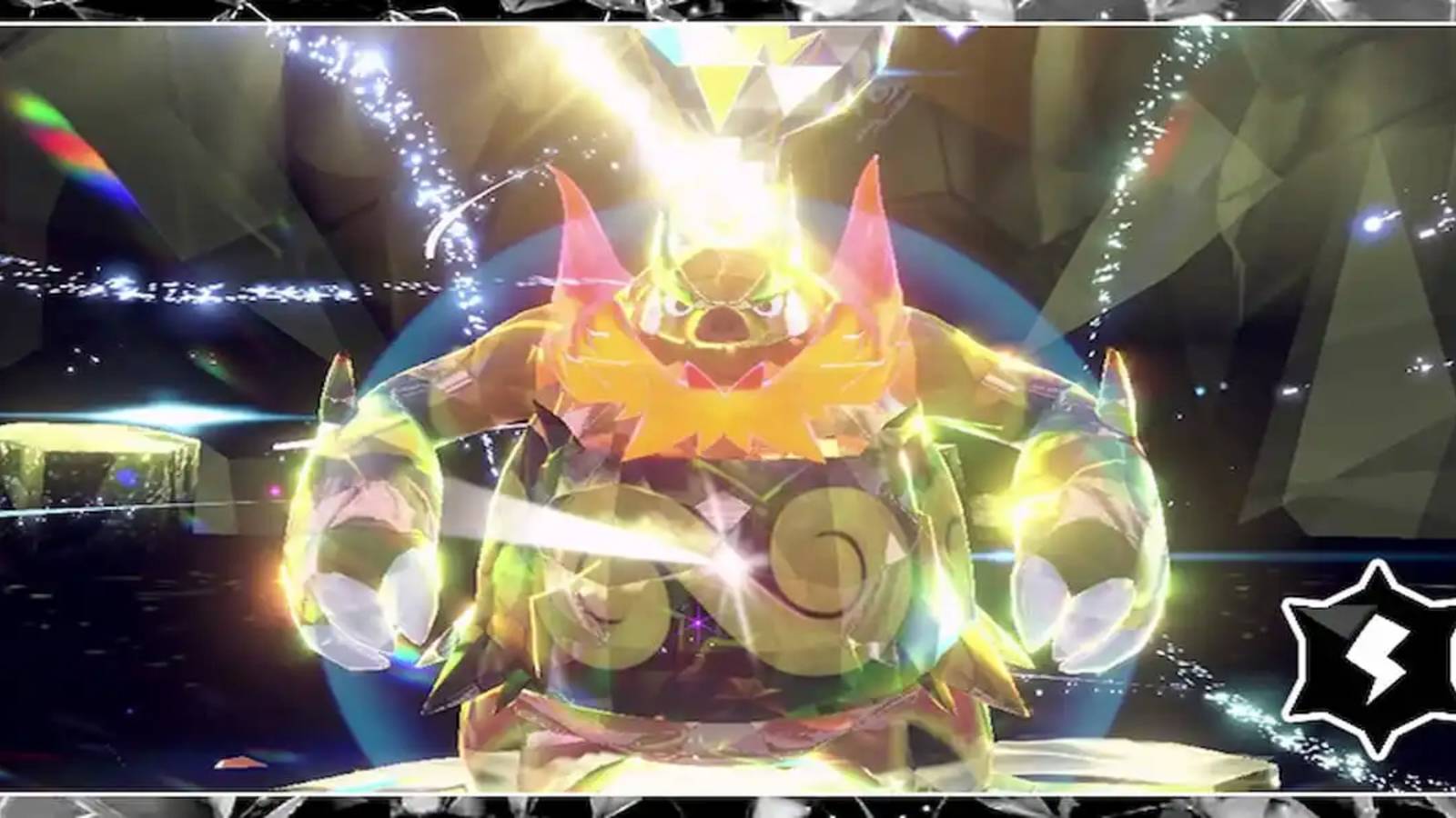 Pokemon Scarlet and Violet Emboar Tera Raid 7 Star