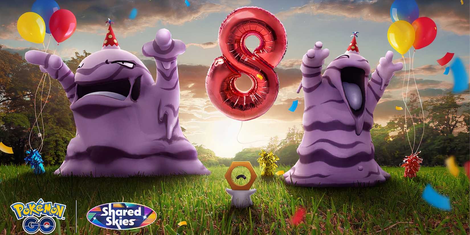 Pokemon GO 8th Anniversary Party event