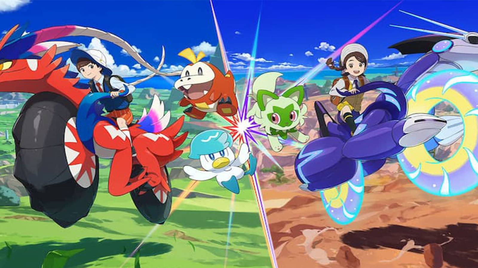 pokemon scarlet violet koraidon miraidon