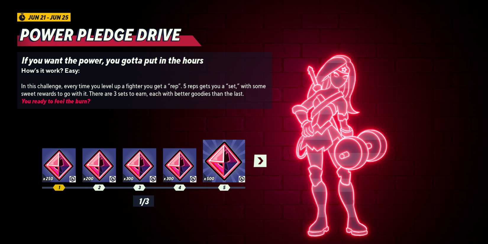 power pledge drive event page