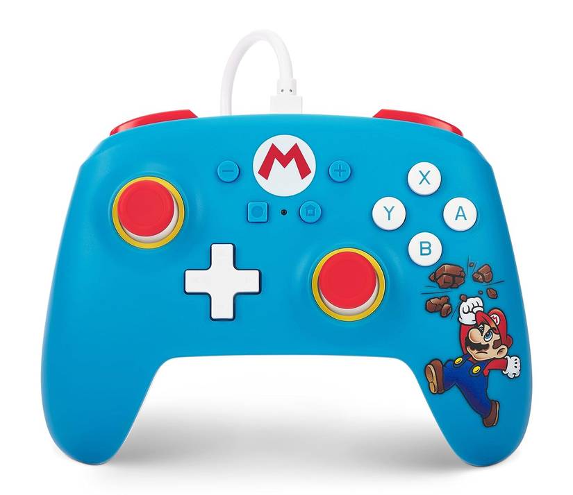 PowerA Nintendo Switch Wired Controller Brick Breaker Mario