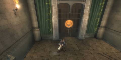 Showcasing a gameplay screenshot from Prince of Persia The Sands of Time