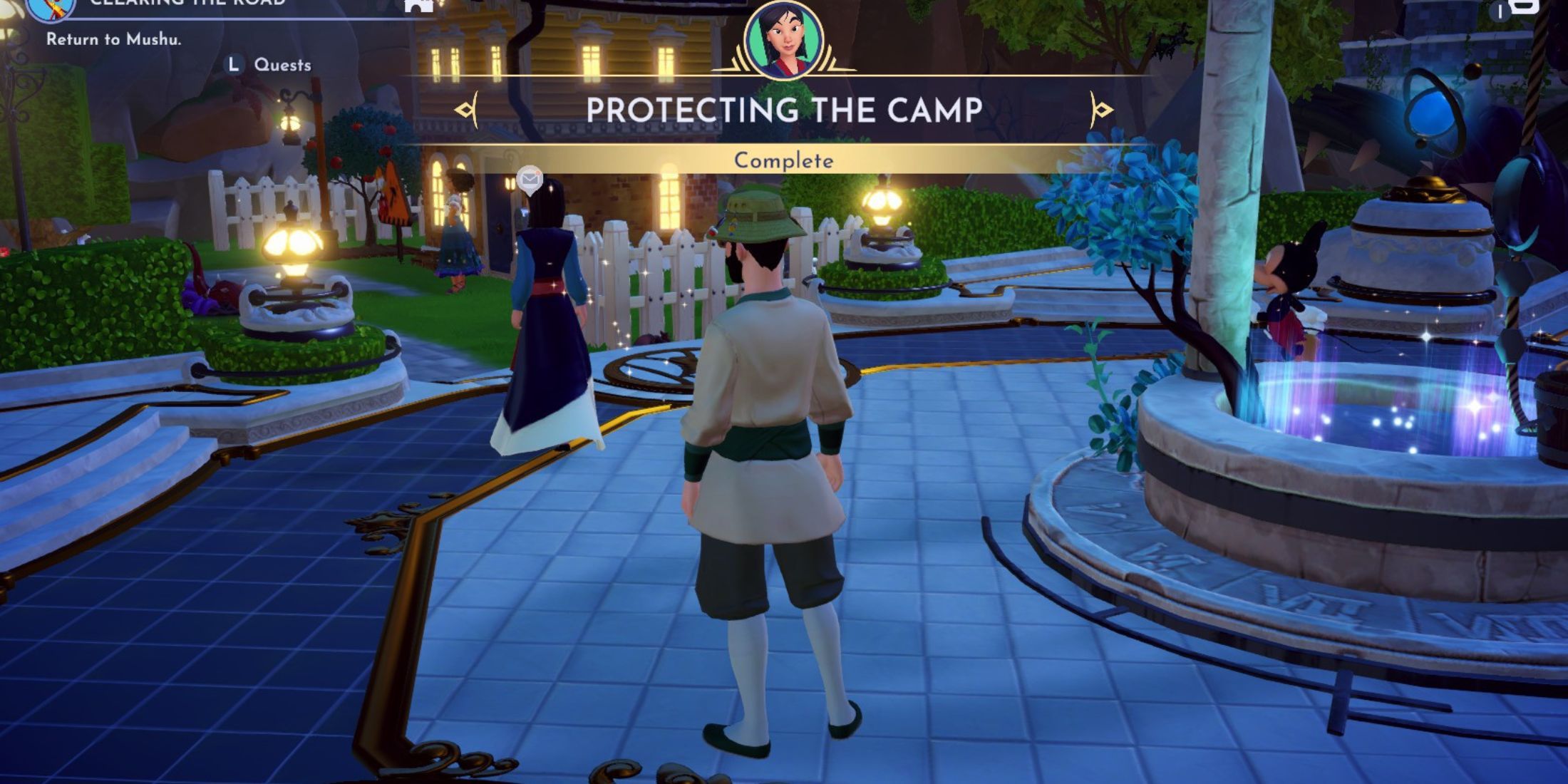 protecting the camp dreamlight valley