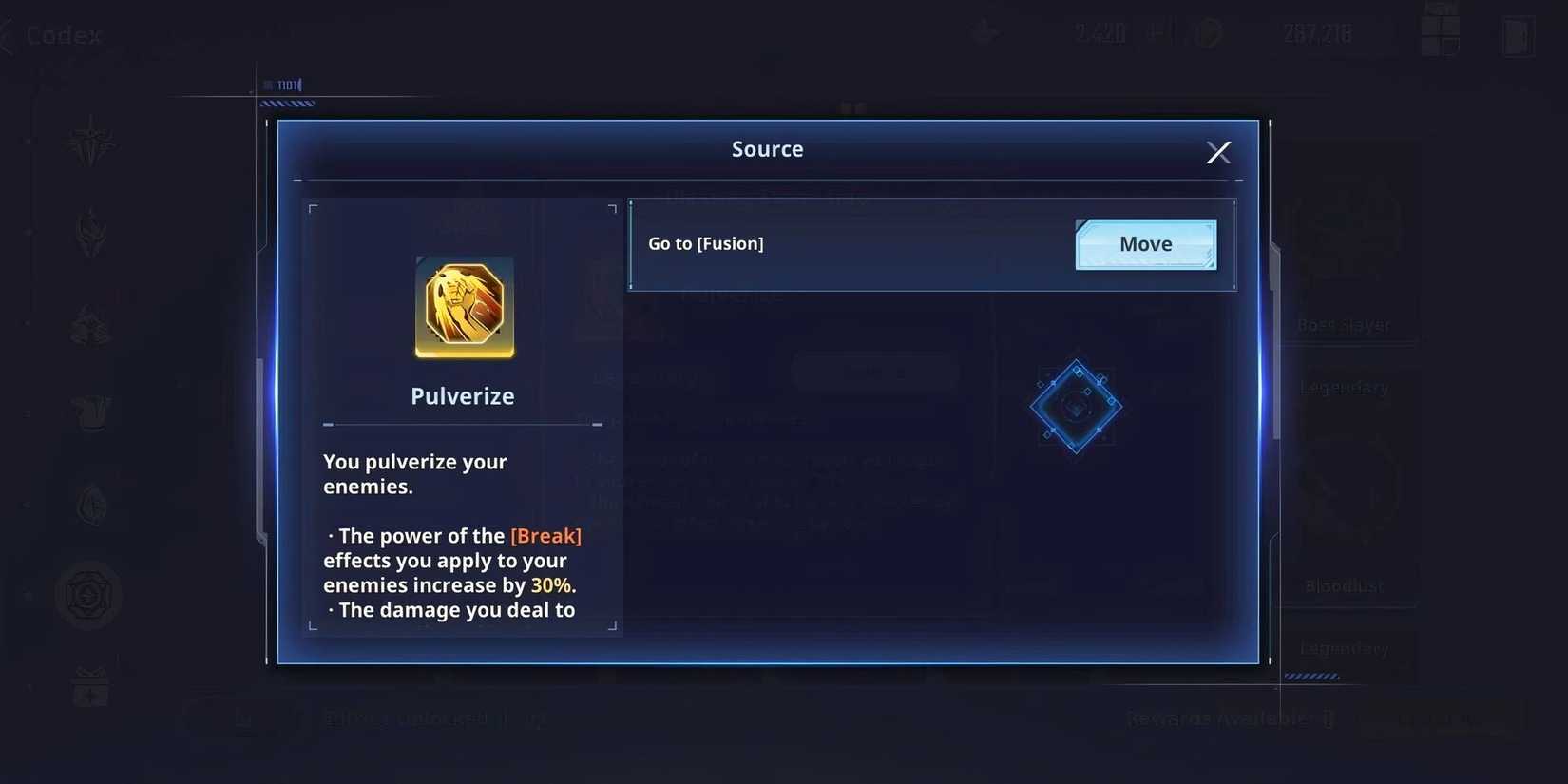 Pulverize Blessing Stone