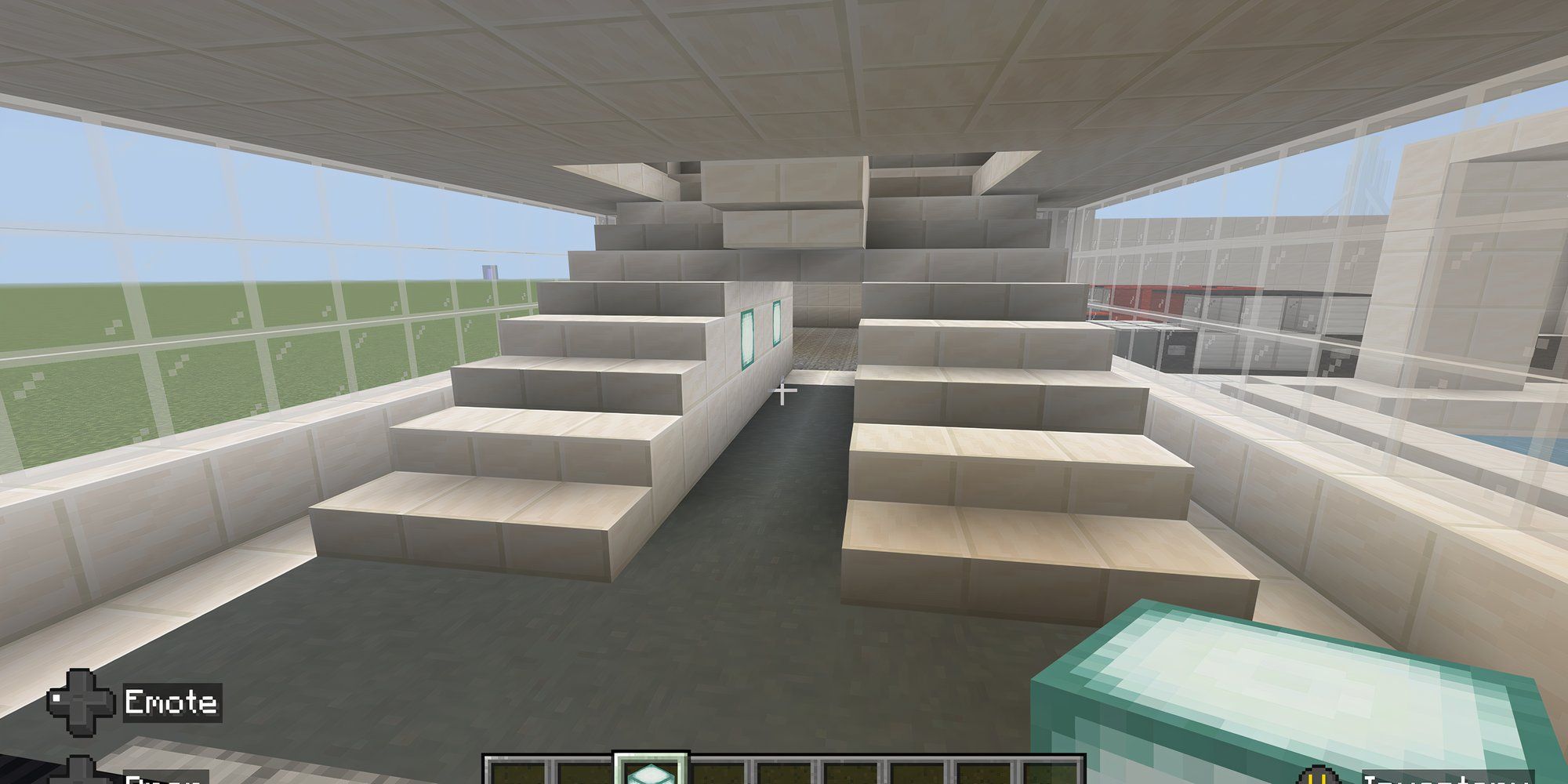 Quartz Staircase In Minecraft
