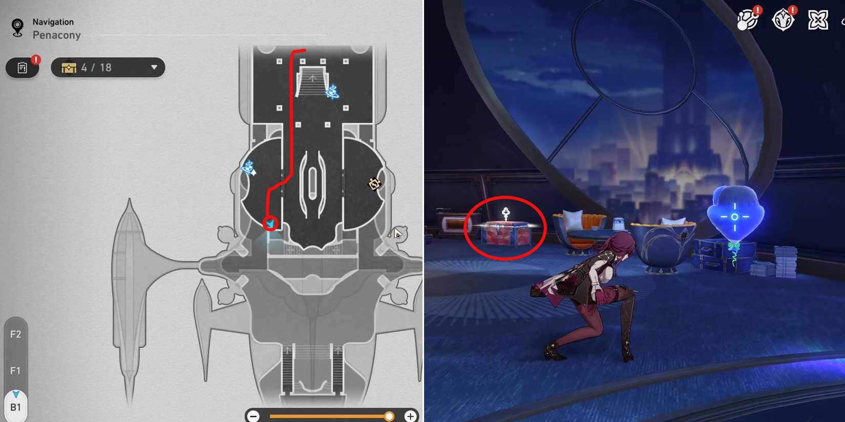 radiant feldspar chest location 3 in honkai star rail