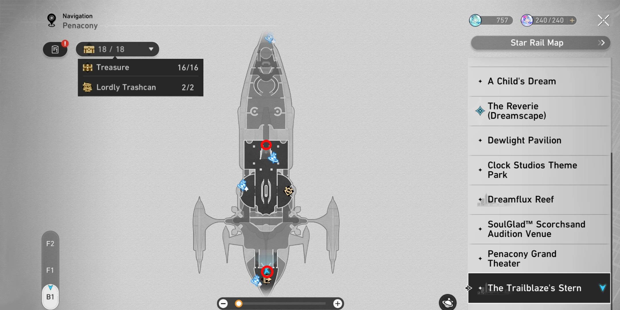 Honkai: Star Rail – Radiant Feldspar Chest And Lordly Trashcan Locations