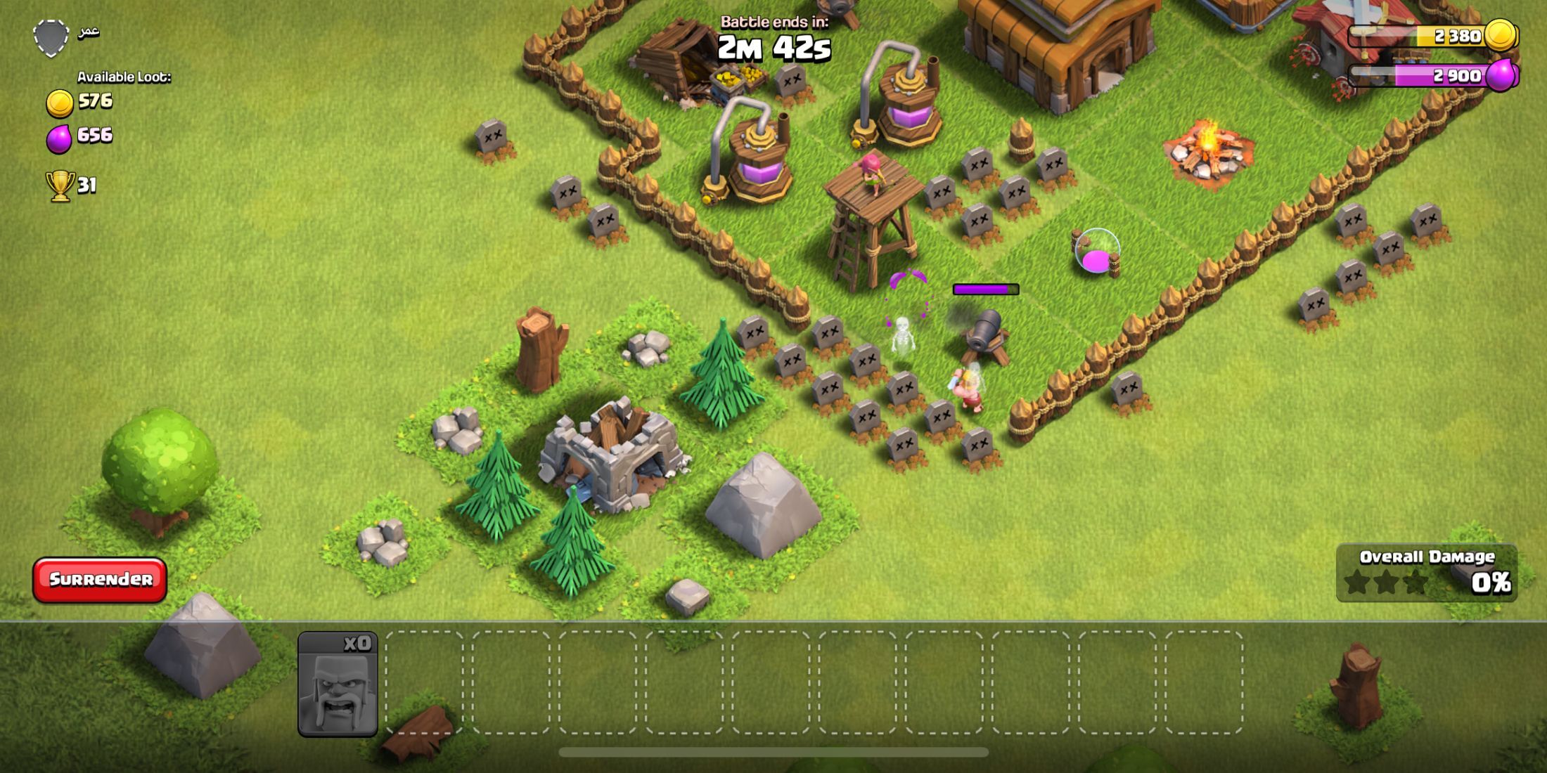 raid clash of clans  