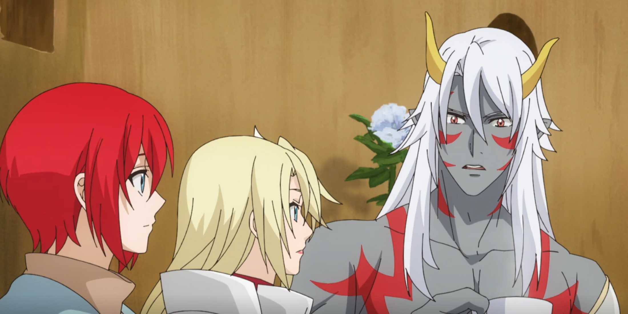 re monster rou with two of his harem members