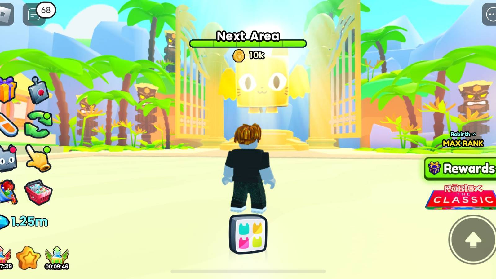 rebirth tower location pet sim 99