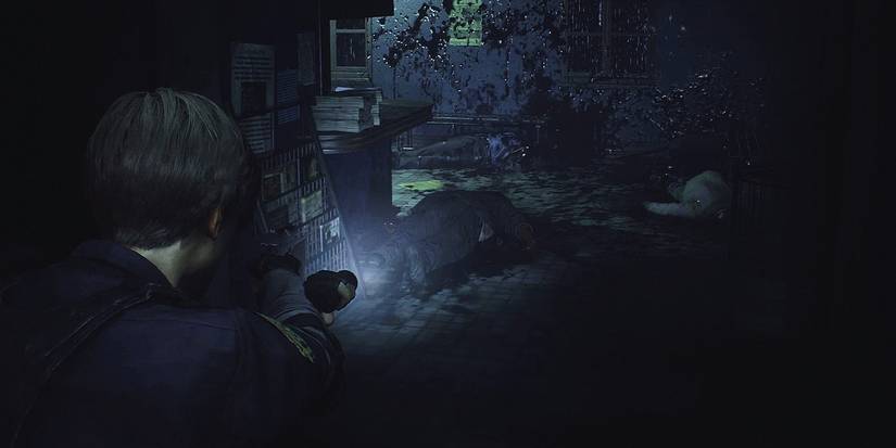 leon in the rcpd in re2