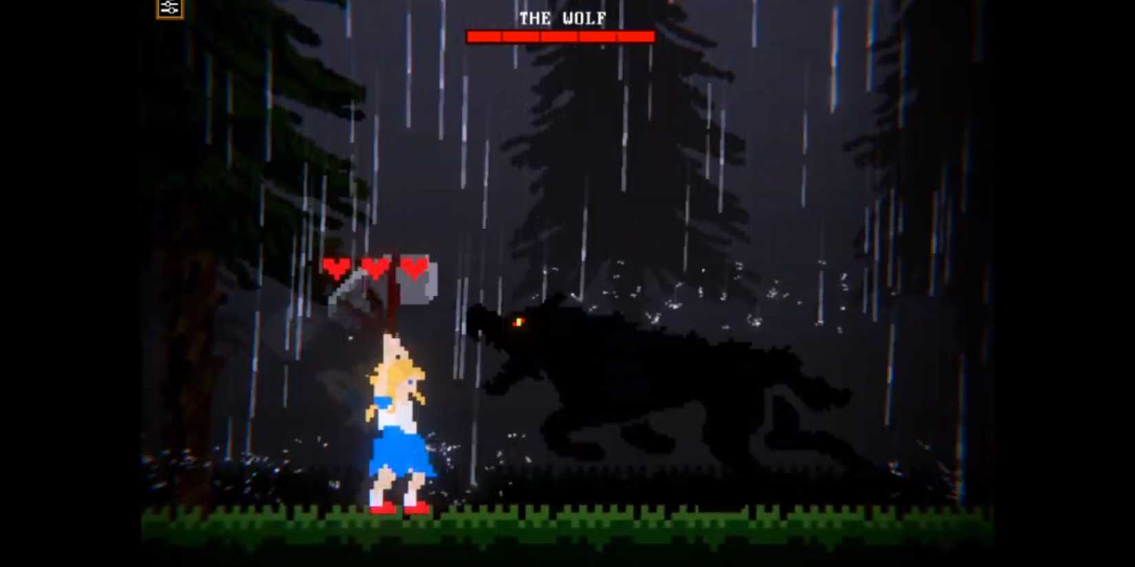 Red and the Whispering Woods wolf attack