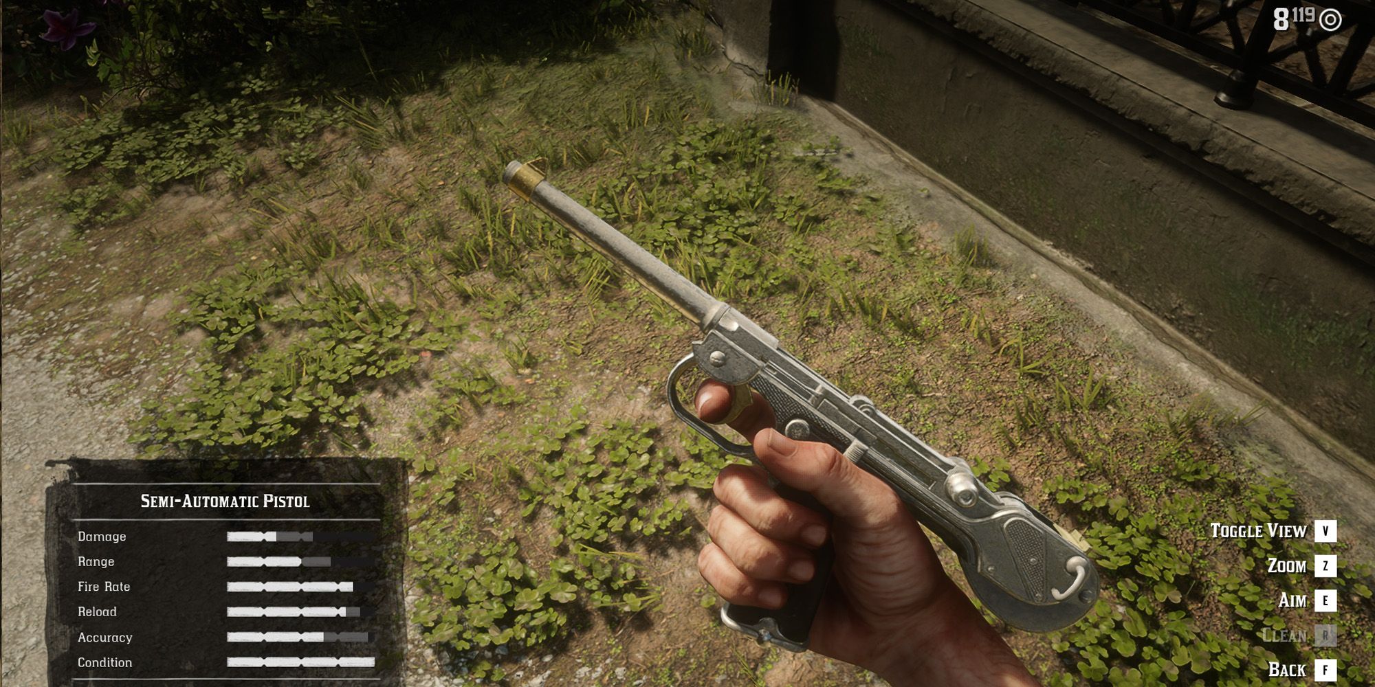 Red Dead Redemption 2 Pistols Semi Automatic Pistol
