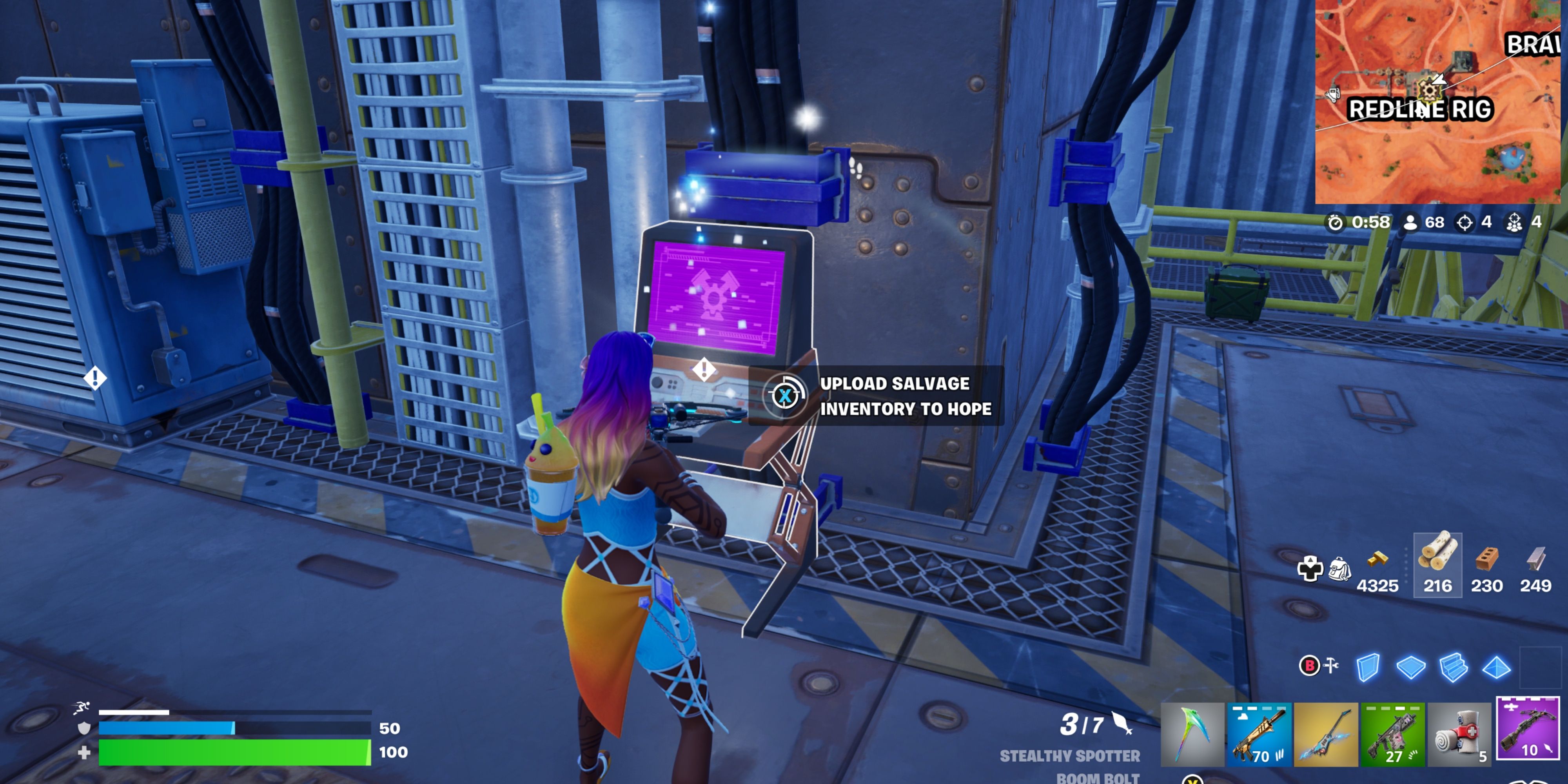 Fortnite: How to Complete the Raiding The Rig Story Quests