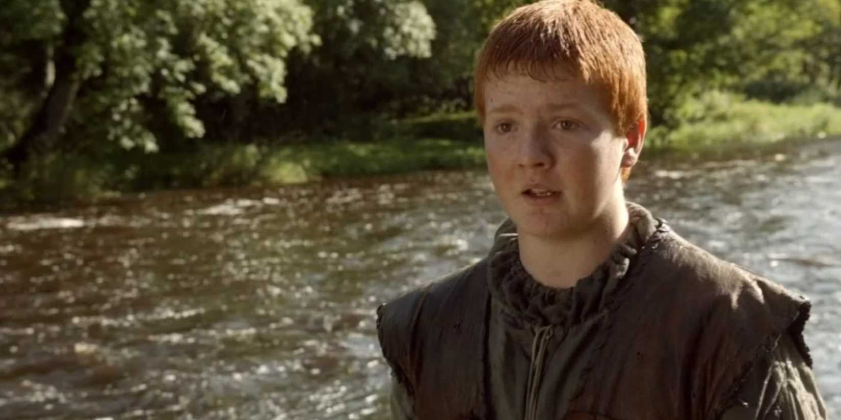 Rhodri Hosking as Mycah in Game of Thrones